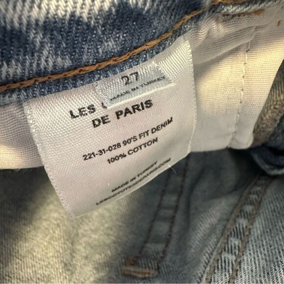 les coyotes de paris light wash straight leg women’s jeans 27 
Made in Turkey - Picture 8 of 10